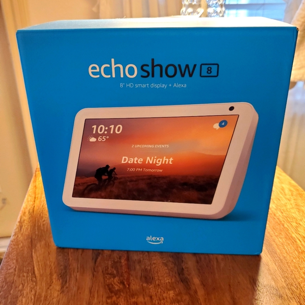 NIB Echo Show 8 HD smart display with Alexa Amazon